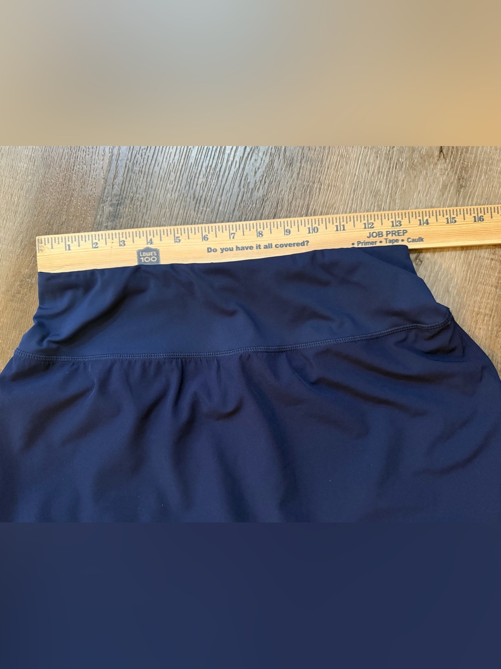 Baleaf Navy Blue Active Pleated Skort Skirt Medium Golf Tennis Pickleball - Picture 6 of 12